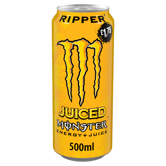 Monster Energy Ripper 500ml (UK Version) 魔爪蘋果熱情果菠蘿味能量飲品(英國增量版)