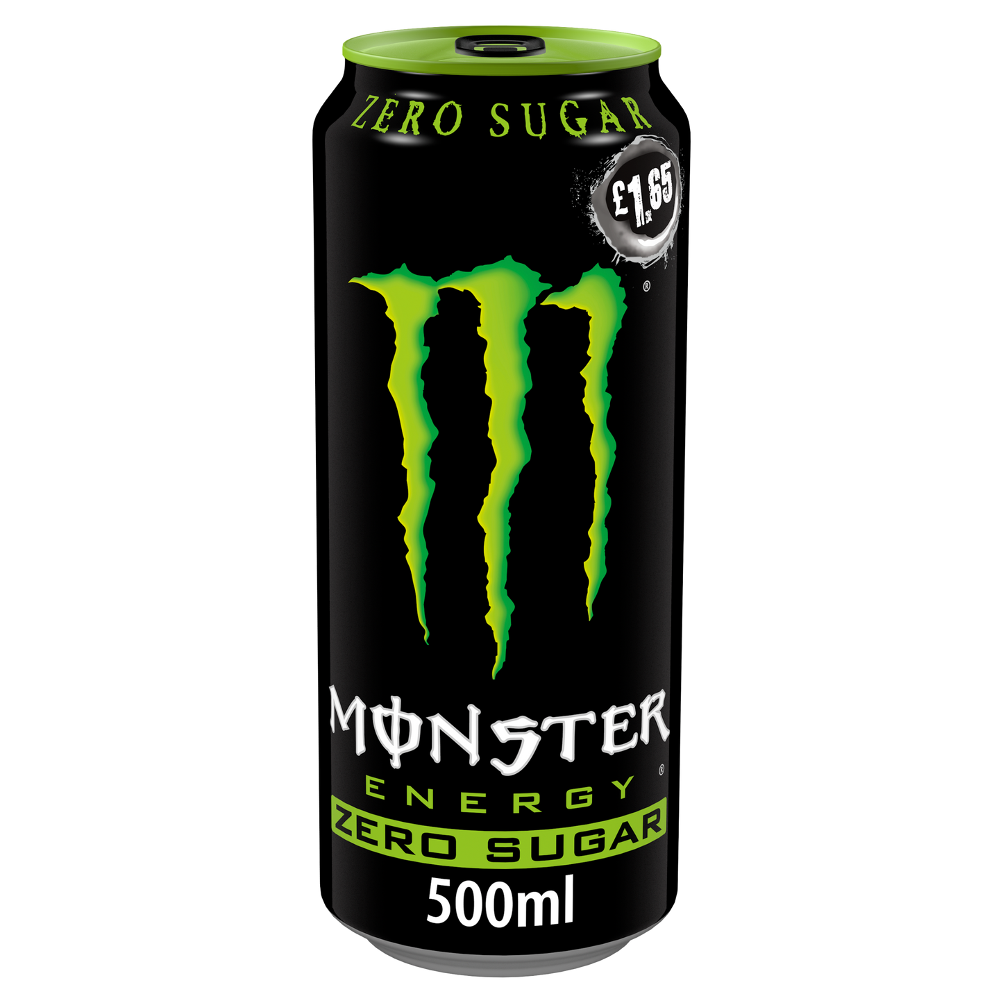 Monster Energy Original Zero Sugar 500ml (UK Version) 魔爪原味無糖能量飲品(英國增量版)