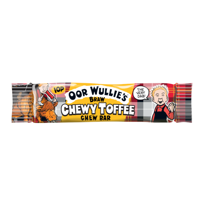 Oor Wullie's Chewy Toffee Bar 11g