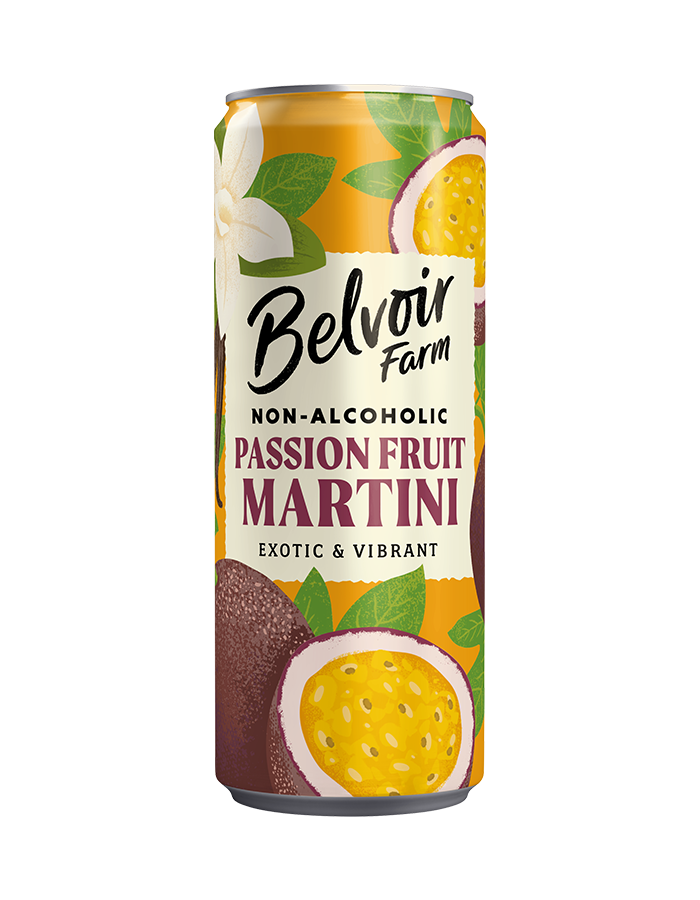 Belvoir Passion Fruit Martini Non Alcoholic 250ml 百香果馬丁尼雞尾酒(無酒精)