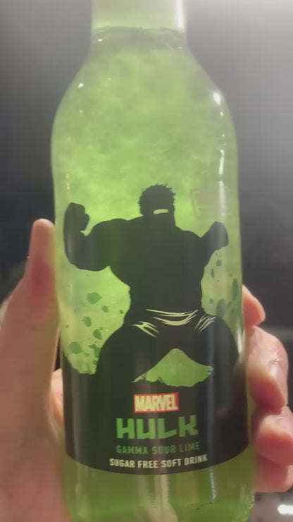 Marvel Hulk Gamma Sour Lime Soda 330ml 綠巨人伽瑪輻射閃閃汽水