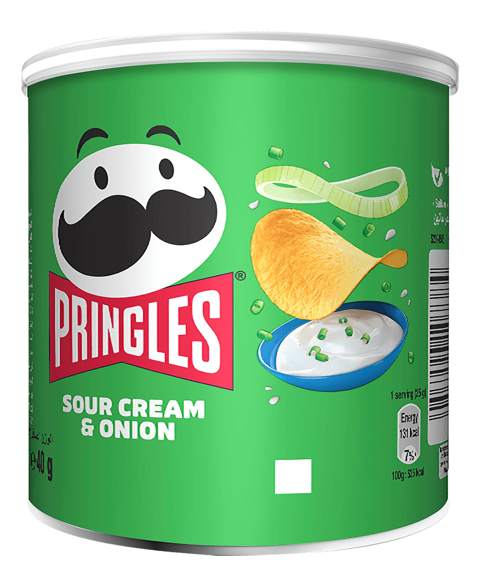 Pringles Sour Cream & Onion 40g (UK)