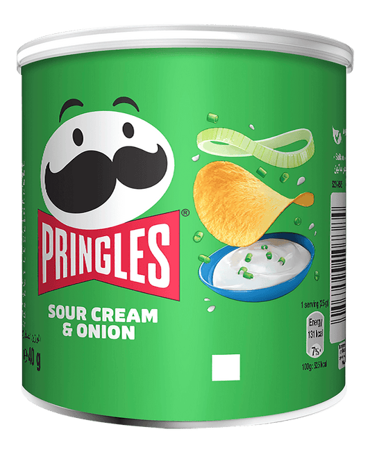 Pringles Sour Cream & Onion 40g (UK)