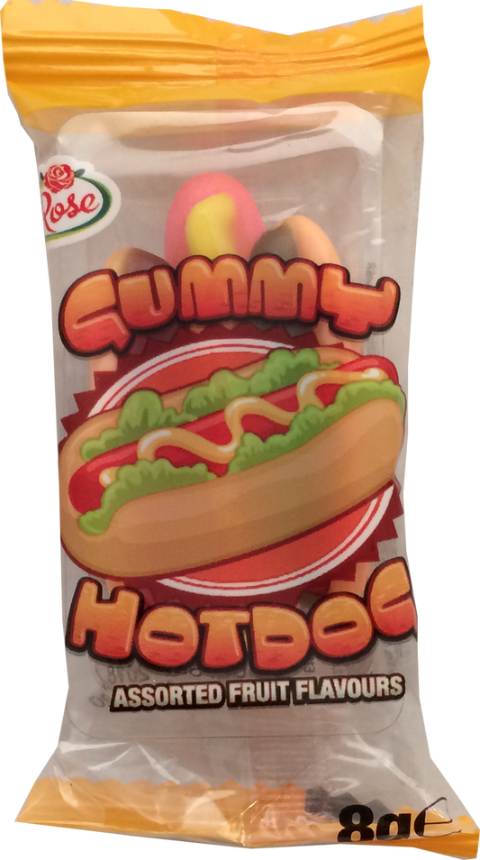 Rose Gummy Hot Dog 8g