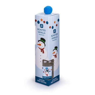 Pan Aroma Pom Pom Snowman Reed Diffuser 100ml (Roasted Vanilla)
