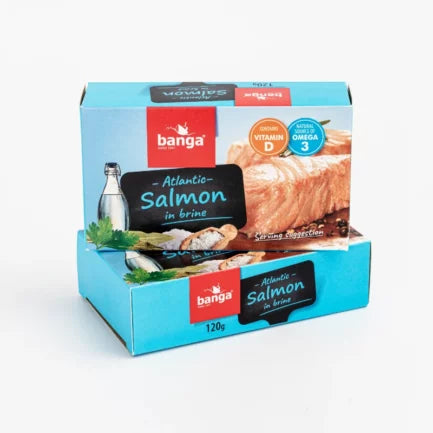 Banga Atlantic Salmon In Brine 120g