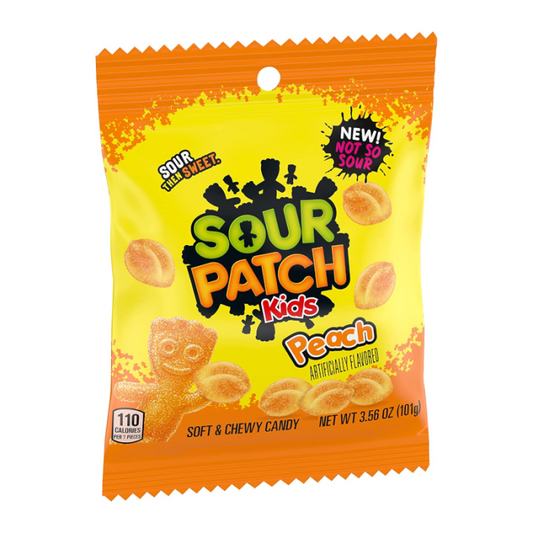 Sour Patch Kids Peach 101g 激酸蜜桃軟糖