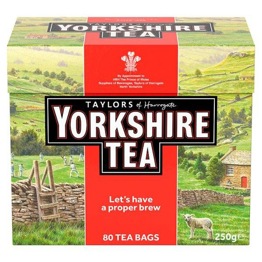 Yorkshire Tea 80s 英國經典紅茶(80茶包)