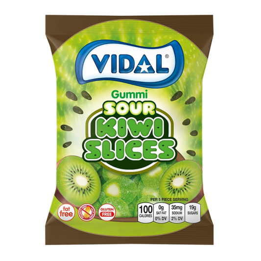 Vidal Sour Kiwi Slices 84g