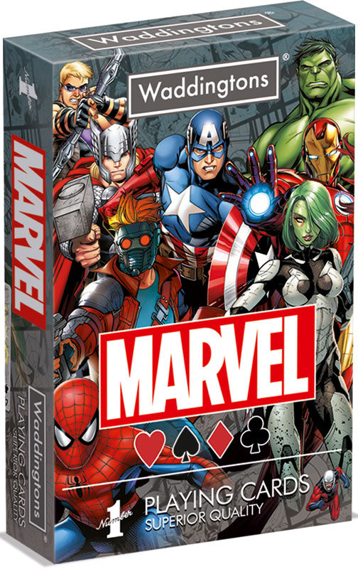 Waddingtons Playing Cards Marvel Universe