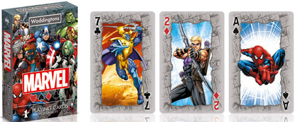 Waddingtons Playing Cards Marvel Universe