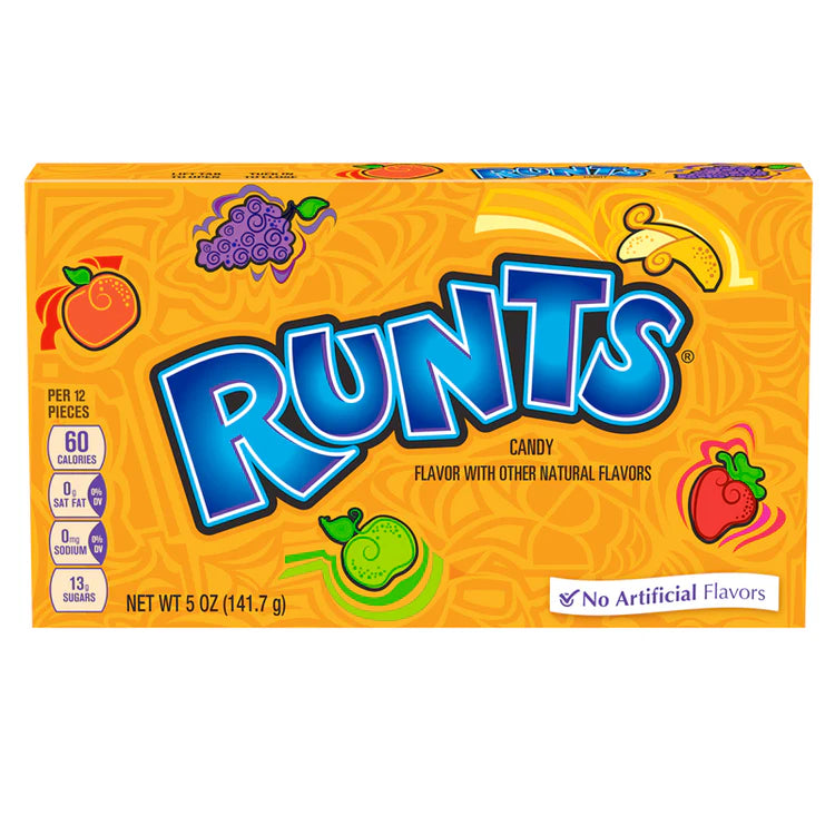 Runts Theatre Box 141g 旺卡迷你水果形狀糖